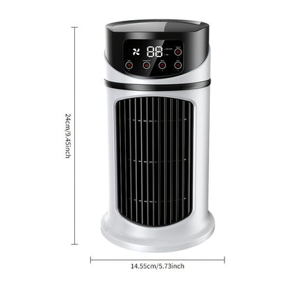 3-second cooling technology! 6-speed USB portable air conditioner humidifier - super silent 25 decibels, 6-hour timer for home / office / dormitory | instant cooling, holiday gift choice - Image 8