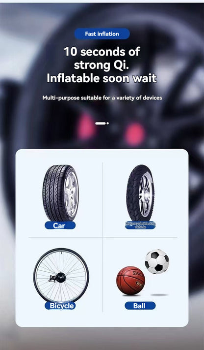 Car portable car motorcycle tire automatic inflator - Image 5