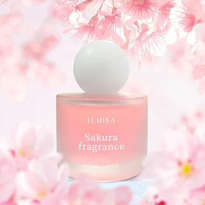 Hot-selling Cherry Blossom Women's Perfume Spray Natural Freshness Long-lasting Fragrance No Alcohol 50ml - Image 7