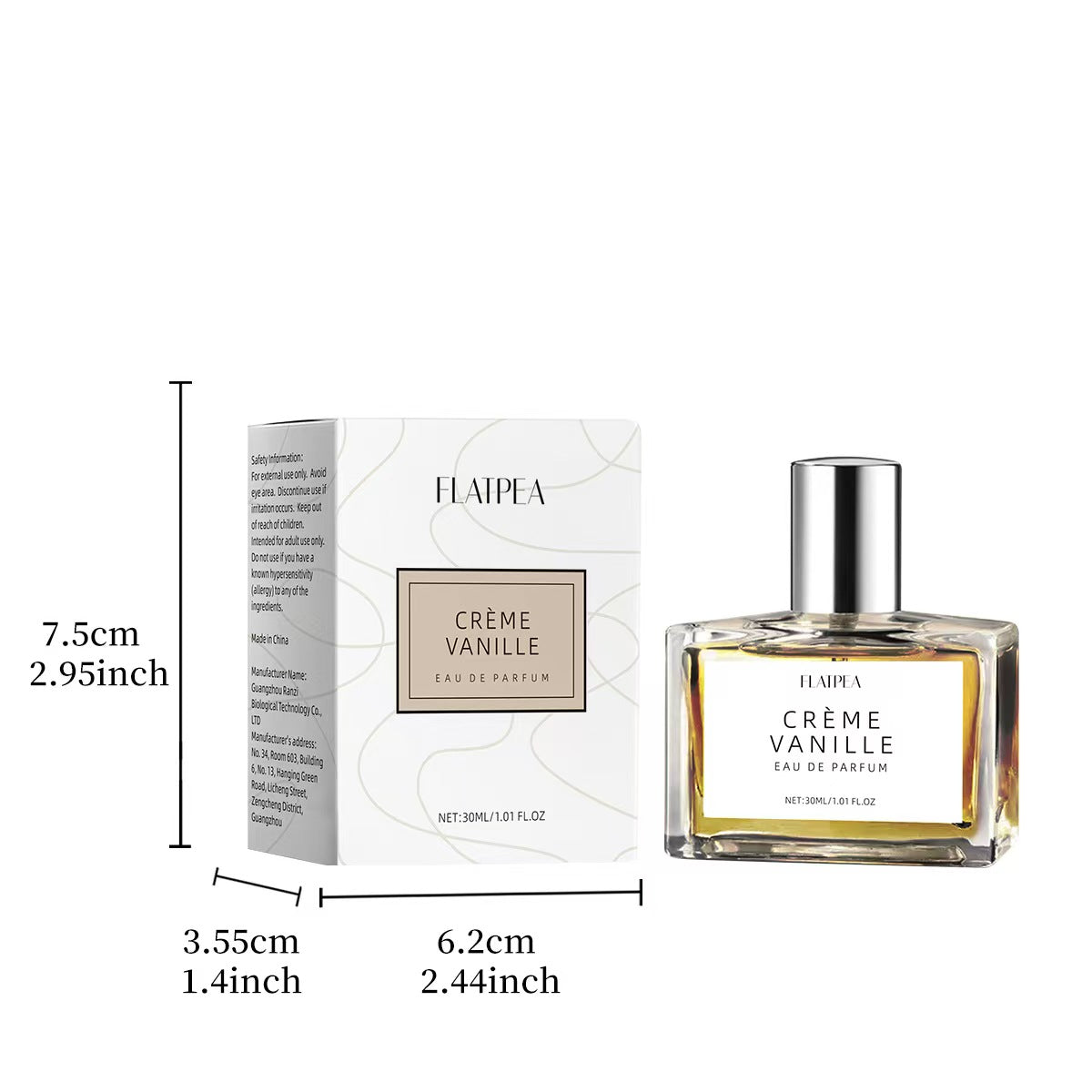 Best-selling cream vanilla perfume jasmine amber fragrance natural fresh long-lasting perfume - Image 2