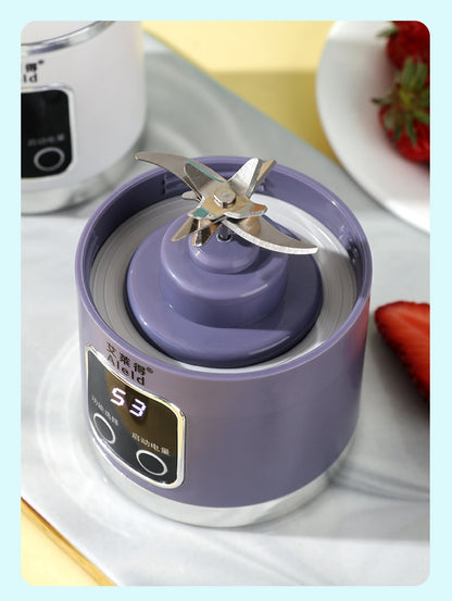 Portable Home Small USB Charging Mixer & Juicer - Easy to Clean, Suitable for Fruit Vegetable Drink, Smoothie Multifunctional Juicer Cup - Image 6