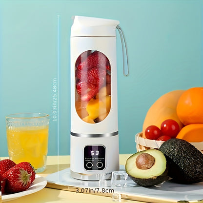 Portable Home Small USB Charging Mixer & Juicer - Easy to Clean, Suitable for Fruit Vegetable Drink, Smoothie Multifunctional Juicer Cup - Image 9