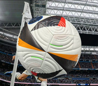 Euro Cup group stage football, special black and white pattern PU ultra-durable kicking soft new fashion event-specific football - Image 3