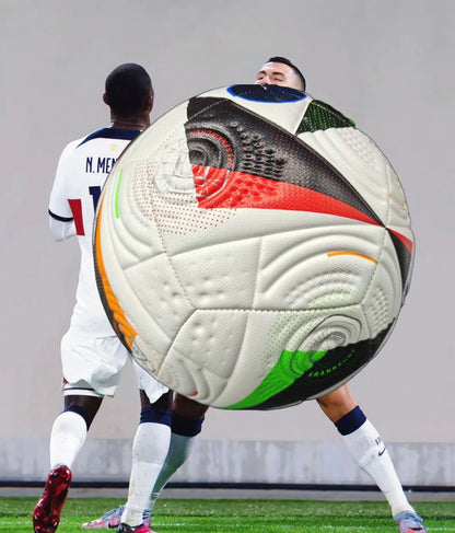 Euro Cup group stage football, special black and white pattern PU ultra-durable kicking soft new fashion event-specific football - Image 6