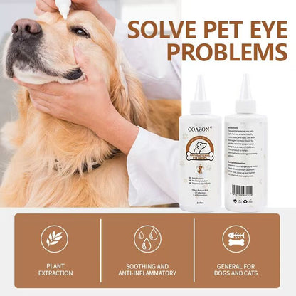 pet products Pet products COAZON, Eye Stain Remover for Dogs and Cats, Dry Eyes, Keratitis ,Conjunctivitis,One's Eyes Become Bloodshot,Redness And Itching, Increased Secretion - Image 3
