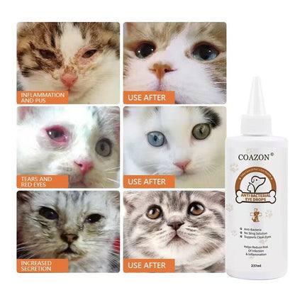 pet products Pet products COAZON, Eye Stain Remover for Dogs and Cats, Dry Eyes, Keratitis ,Conjunctivitis,One's Eyes Become Bloodshot,Redness And Itching, Increased Secretion - Image 4