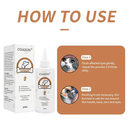 pet products Pet products COAZON, Eye Stain Remover for Dogs and Cats, Dry Eyes, Keratitis ,Conjunctivitis,One's Eyes Become Bloodshot,Redness And Itching, Increased Secretion - Image 5