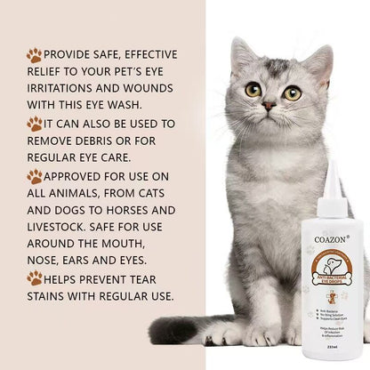 pet products Pet products COAZON, Eye Stain Remover for Dogs and Cats, Dry Eyes, Keratitis ,Conjunctivitis,One's Eyes Become Bloodshot,Redness And Itching, Increased Secretion - Image 6