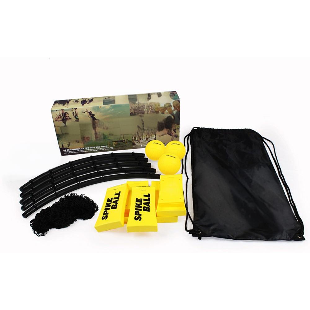 W3 Ball Original Roundnet Game Set, 4-Player Outdoor Volleyball with 3 Balls, Net & Bag for Lawn, Sand & Indoors - Image 6