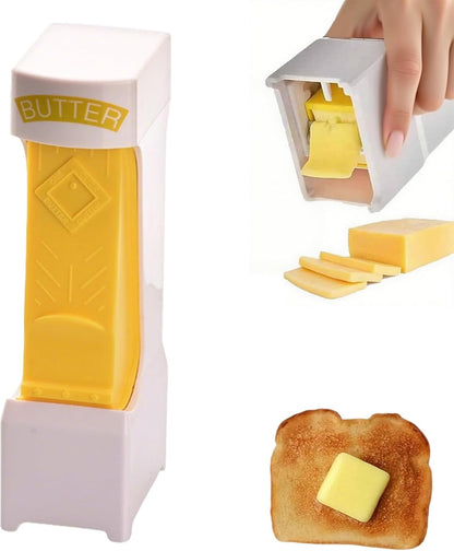 Butter Slicer for Pre-Sliced Butter & Cheese Cutter with Storage Container - Kitchen Tool for Baking, Cooking, Sandwiches, Bread, Cookies (1PC) - Image 2