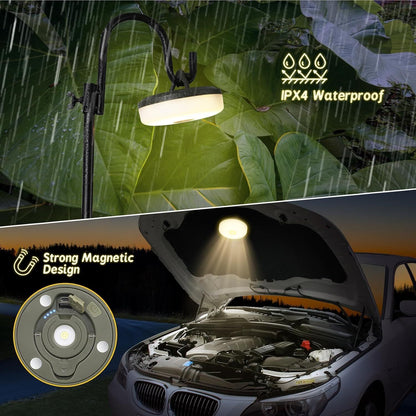 Solar Camping String Lights: 5-Mode IPX4 Waterproof USB/Solar Powered 2-in-1 for Outdoor Tents, Hiking & Party Decor - Image 5
