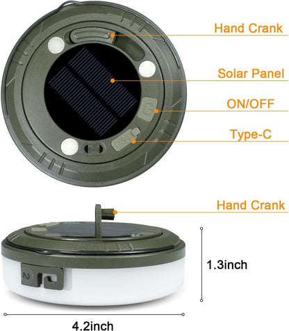 Solar Camping String Lights: 5-Mode IPX4 Waterproof USB/Solar Powered 2-in-1 for Outdoor Tents, Hiking & Party Decor - Image 7