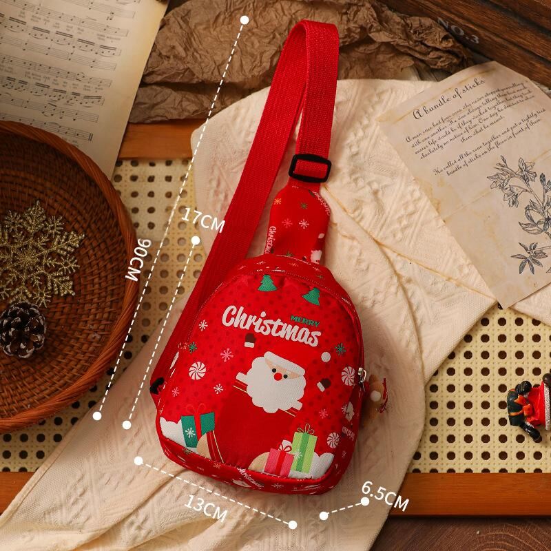 Christmas gifts Aussie Christmas Sling Bag -Santa-Themed, Adjustable & Compact for Festive Gifting & Styling(green) - Image 5