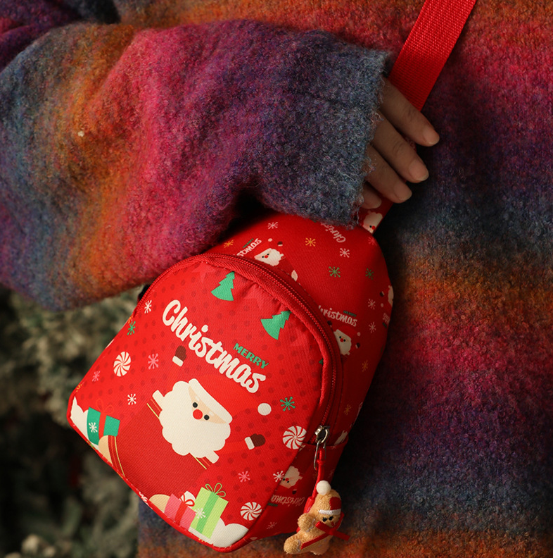 Christmas gifts Aussie Christmas Sling Bag -Santa-Themed, Adjustable & Compact for Festive Gifting & Styling(green) - Image 6
