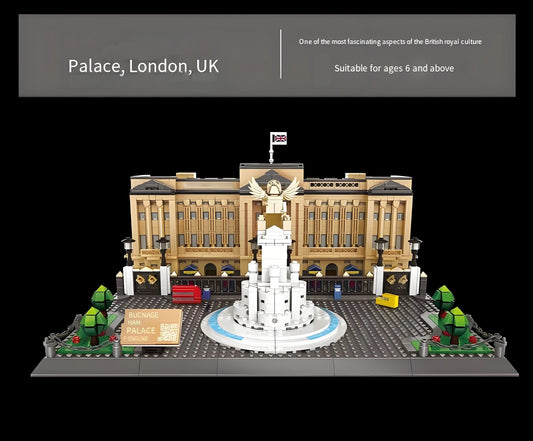 Buckingham Palace Mini Building Blocks Model – Iconic Landmark for Display, Gift & Educational Play (Beige) | Other Architectural Models Available In-Store - Image 2