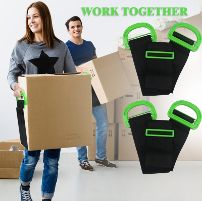 Adjustable Moving Straps with Handles – 2-Pack Heavy-Duty Furniture Lifting Belt for Boxes, Mattresses & Appliances (Up to 600 lbs) - Image 5