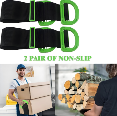 Adjustable Moving Straps with Handles – 2-Pack Heavy-Duty Furniture Lifting Belt for Boxes, Mattresses & Appliances (Up to 600 lbs) - Image 8