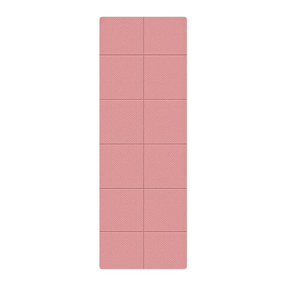 Portable Foldable Yoga Mat – Dual-Sided Non-Slip TPE Exercise Mat for Yoga, Pilates, Kids Nap & Travel (Pink) | Other Colors Available in Store