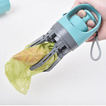 Zero-Contact Dog Poop Scooper with 6-Claw Mechanism & Built-in Bag Dispenser – Lightweight Pet Waste Picker for Outdoor Walks (Teal Blue)  - Image 5