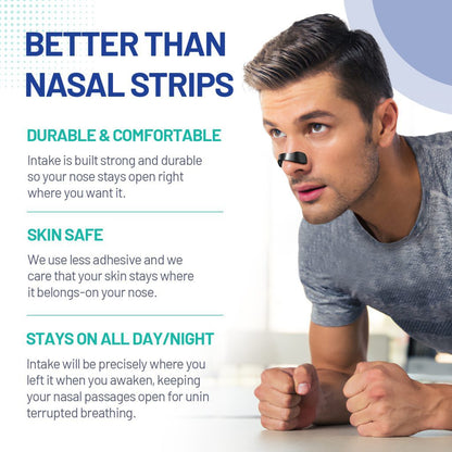 Black Magnetic Nasal Strips Kit (15-Day Supply): Breath Support with Reusable Bands & Adhesive Tabs – Enhance Oxygen Flow, Reduce Snoring, Improve Sleep - Image 2