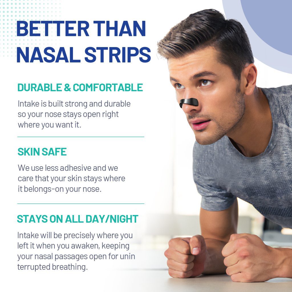Black Magnetic Nasal Strips Kit (30-Day Supply): Breath Support with Reusable Bands & Adhesive Tabs – Enhance Oxygen Flow, Reduce Snoring, Improve Sleep - Image 2