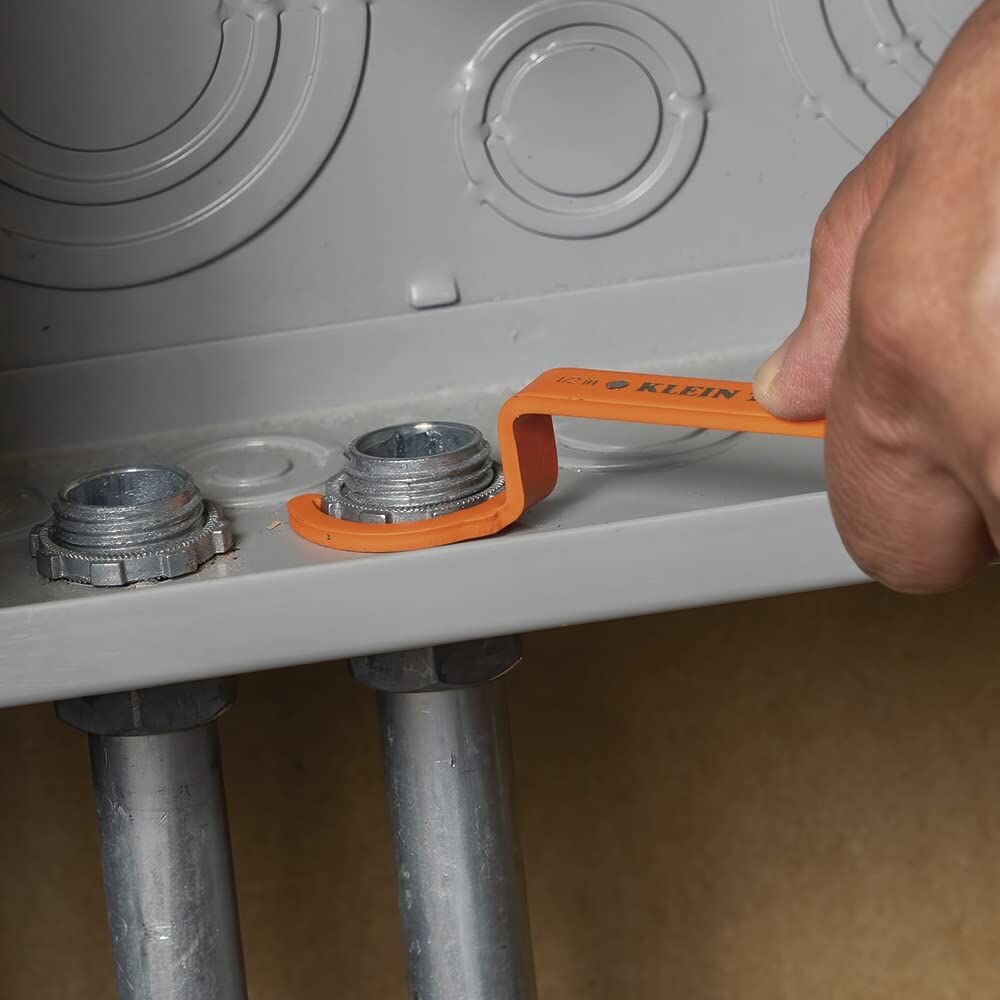 Orange Conduit Lockout Wrench Set – 3-Piece Offset Tool for 1/2", 3/4", 1" Pipe Nuts | Magnetic Storage & Hooked Tip Design | Ideal for Tight Spaces  - Image 8