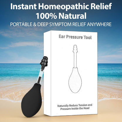 Ear Pressure Relief Tool – Natural Headache & Tinnitus Relief Device, Instant Pain Reduction, Portable Ear Massage for Migraine, Insomnia, Dizziness Use(Black) - Image 5