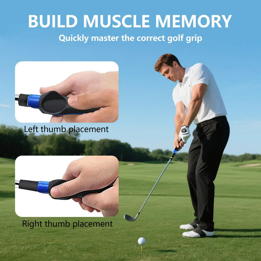 Golf Grip Trainer for Right-Handed Players – Correct Hand Position Tool with Non-Slip Rubber, Fits Most Clubs (Red) | Other Colors Available in Store - Image 4