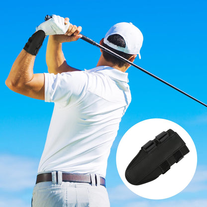 Golf Wrist Alignment Trainer for Home & Range Practice – 2-Pack Adjustable Swing Correction Brace for Beginners and Pros (Black)  - Image 7
