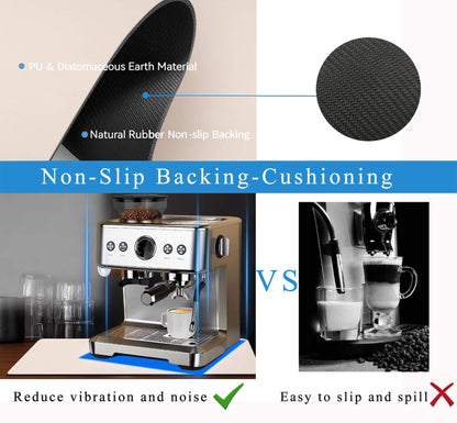 Kitchen Counter Mat for Coffee Maker – Absorbent & Quick-Dry Bar Pad with Non-Slip Backing, Protective Surface for Espresso Machine, Dish Drying Mat Beige,(60*90cm) - Image 6