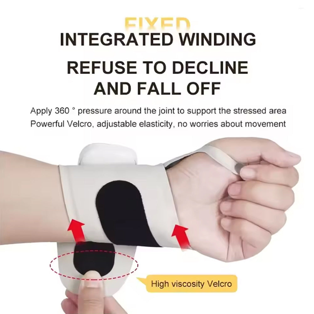 Smart Heated Wrist Support with Vibration Massage – 3 Heat Levels & 10 Modes for Comfort, Recovery & Daily Use (Blue) | White Version Available In-Store - Image 6