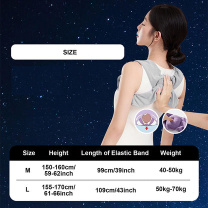 Sleep Posture Corrector for Women and Men – Shoulder Alignment Belt with Soft Cushion, Nighttime Back Support for Better Spine and Upper Body Positioning (L) - Image 5