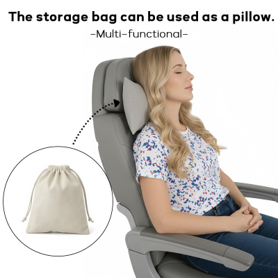 Premium Travel Blanket – Ultra-Soft Knit Wrap for Airplane, Car, Office Naps, and Gifts – Lightweight, Breathable, and Stylish with Storage Bag (Red) - Image 4
