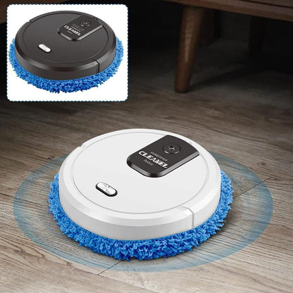 Smart Mopping Robot with Spray & Humidifier – Automatic Floor Cleaner for Hard Floors, Dry and Wet Cleaning, Pet Hair Removal, Compact Design (White) - Image 5