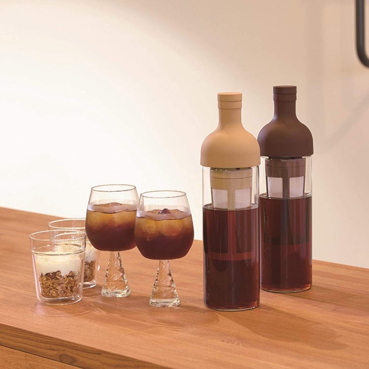 Cold Brew Coffee Bottle in Brown – 650ml Glass Infuser for Coffee, Tea & Cold Drinks | Ideal for Home, Office & Outdoor Use  - Image 4