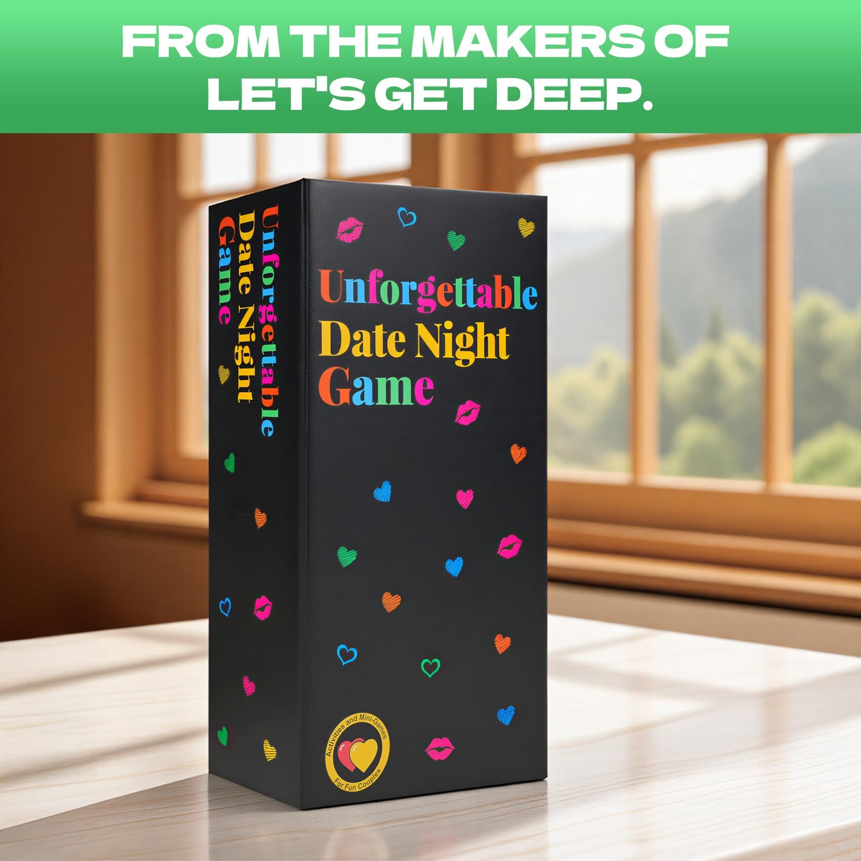 Unforgettable Date Night Game – 300-Card Couple Card Game with Spinner for Romance, Laughter & Connection | Other Fun Games Available In-Store - Image 7