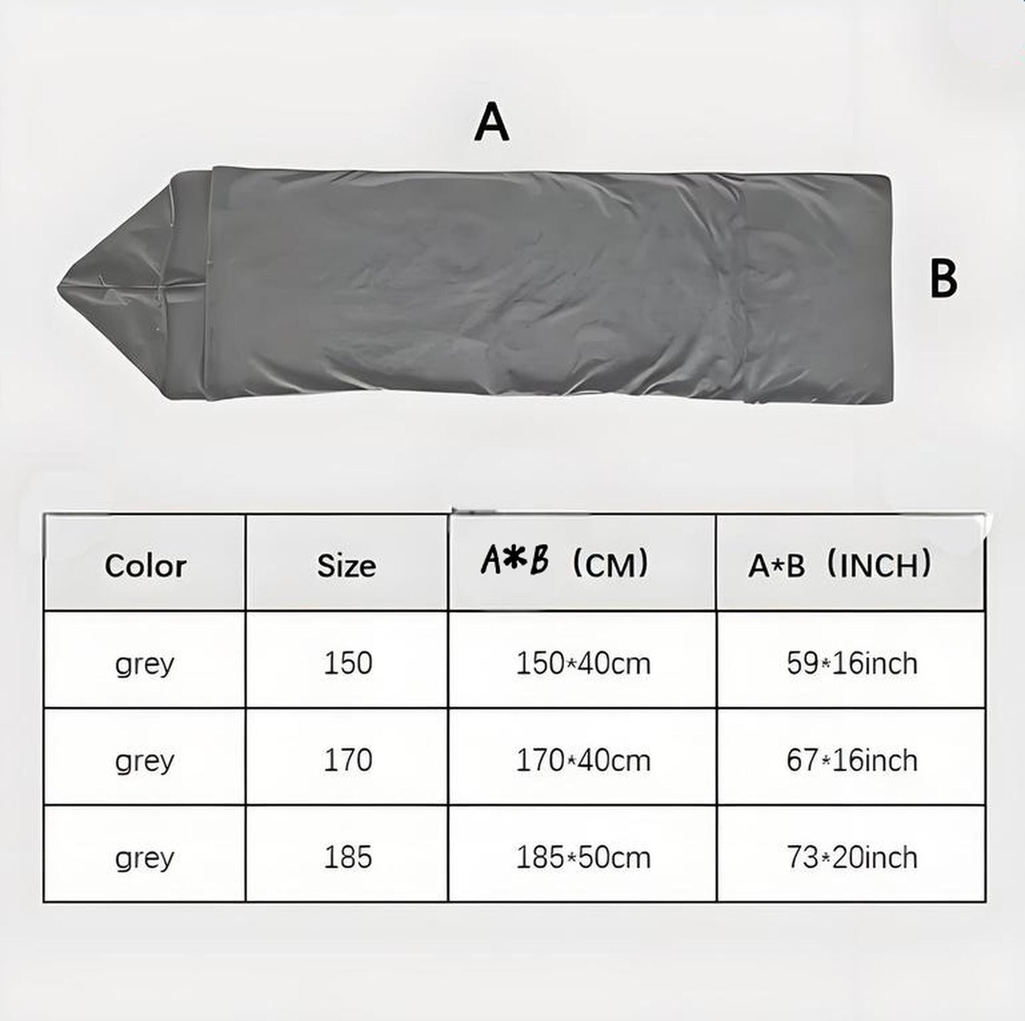 Hooded Sleep Pod: Adults Wearable Blanket – Comfy Hooded Cocoon, Cooling, Machine Washable (Grey, 170×40cm) - Image 6