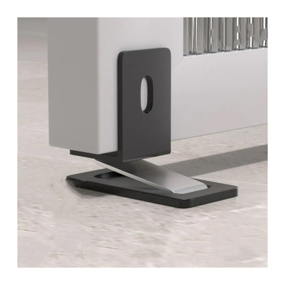 Ultra-Thin Magnetic Door Stopper – Self-Adhesive, Anti-Collision, Windproof, One-Push Locking, Discreet Design for Glass Doors (Black) - Image 4