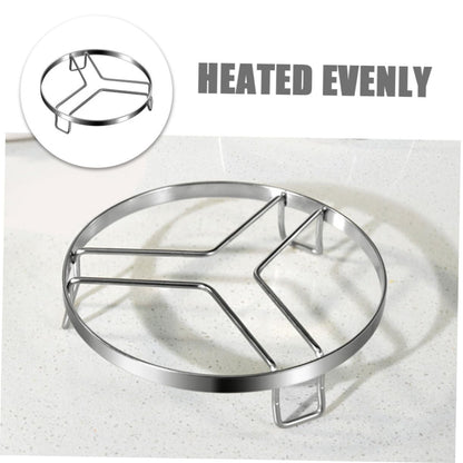 316 Stainless Steel Steam Rack for Cooking – Adjustable Kitchen Pot Stand with Heat-Resistant Design, Multi-Functional Steamer Base for Pots and Dishes (L,18cm) - Image 5