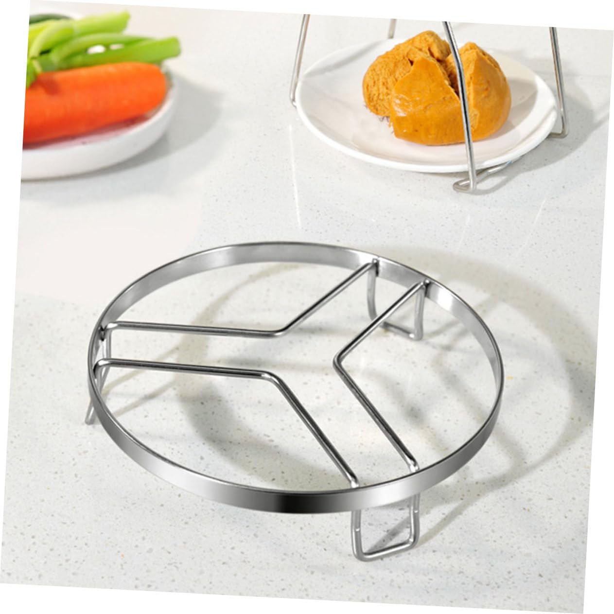 316 Stainless Steel Steam Rack for Cooking – Adjustable Kitchen Pot Stand with Heat-Resistant Design, Multi-Functional Steamer Base for Pots and Dishes (S,15cm) - Image 6