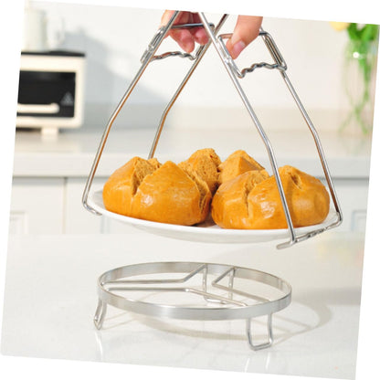 316 Stainless Steel Steam Rack for Cooking – Adjustable Kitchen Pot Stand with Heat-Resistant Design, Multi-Functional Steamer Base for Pots and Dishes (S,15cm) - Image 7