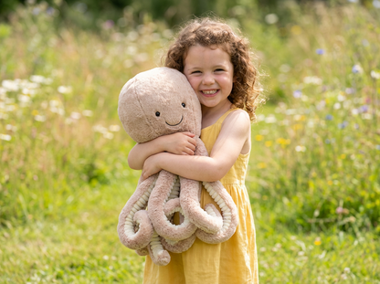 Brown Octopus Plush Toy - Soft Short Plush Stuffed Animal: Perfect Birthday/Christmas/Party Gift for Boys, Girls & Adults - Image 5