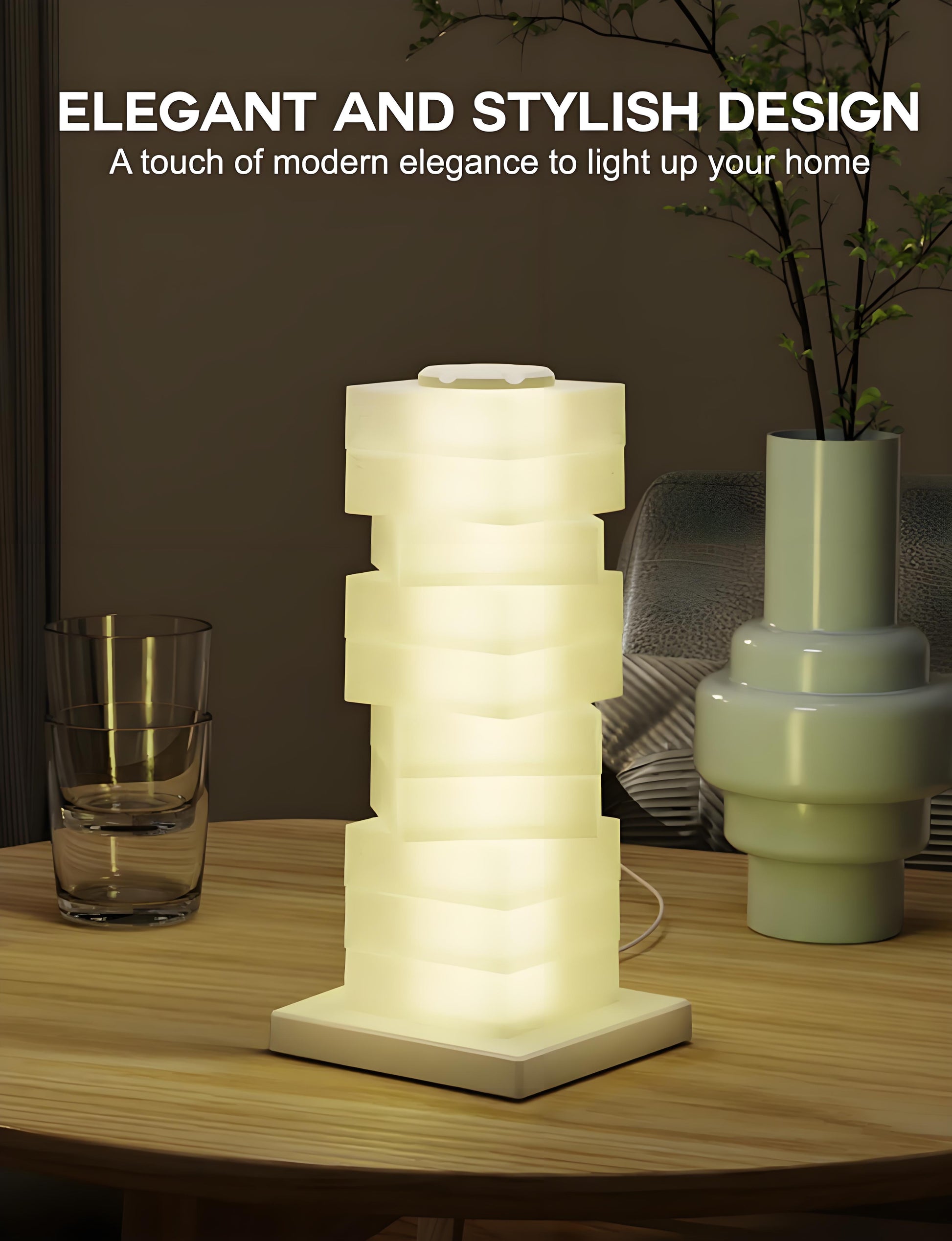Customizable RGB Cube Lamp: USB-Powered LED Tower Light for Australian Gamerooms, Bedrooms & Room Decor - Image 7