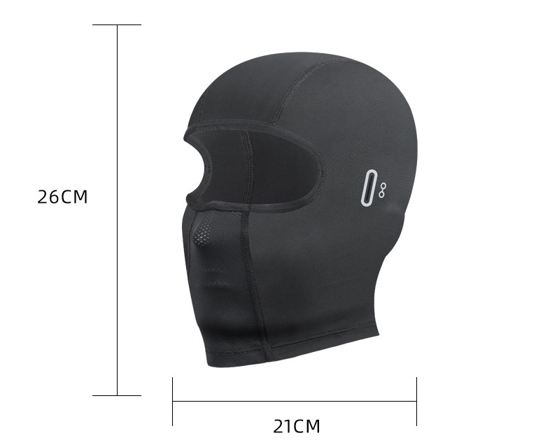 Christmas gift -Premium Cycling UV Protection Head Cover - Full-Face Shield for Sun Safety（black） - Image 3