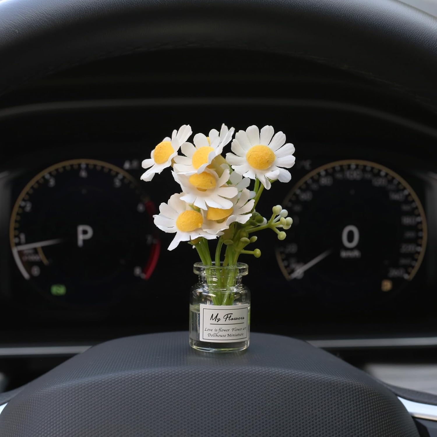 Daisy Car Dashboard Decorations: Cute Aesthetic Interior Accessories for Australian Women’s Cars - Image 3