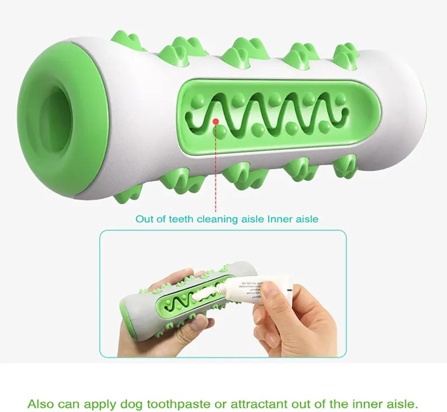 Dog Chew Toy: Durable Nylon & TPR, Teeth Cleaning Bone for Aussie Dogs - Image 8