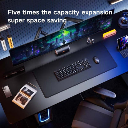 Dual Monitor Arm: 360° Rotatable, Space-Saving Desk Mount for Dual Screens, Ideal for Aussie Home & Office - Image 4