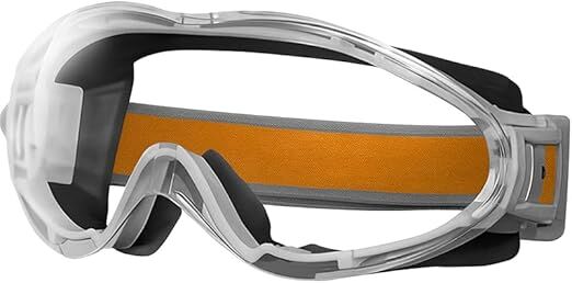 Christmas gifts Anti-Fog Safety Goggles, Outdoor Wind & Dust Protection, Clear Vision Lab & Work Goggles for Aussies(orange) - Image 3