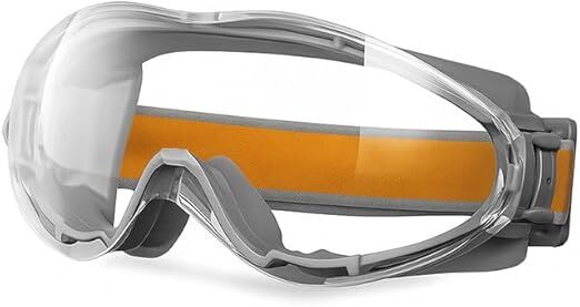 Christmas gifts Anti-Fog Safety Goggles, Outdoor Wind & Dust Protection, Clear Vision Lab & Work Goggles for Aussies(orange) - Image 5