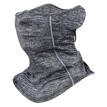 Christmas gift-Premium Ice Silk Neck Scarf Mask - Summer Cooling Essential - Breathable UV Protection - Reflective Design - Beat the Heat Comfortably（black） - Image 3